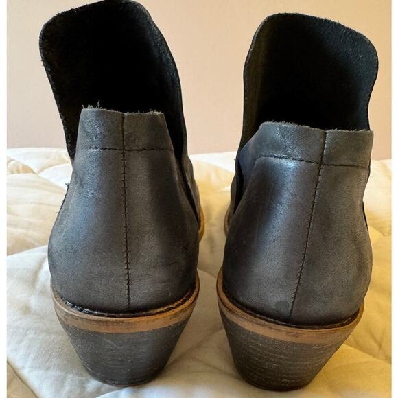 KELSI DAGGER Suede Kenmare Ankle Booties Size 8.5 (streetwear heeled leather) - Picture 4 of 7